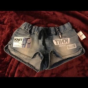 Denim hot short